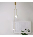 Step Into Design Lampa wisząca LOOP złota 123 cm ST-8928S gold