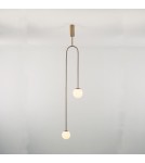 Step Into Design Lampa wisząca LOOP złota 123 cm ST-8928S gold