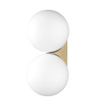 Step Into Design Lampa ścienna DOT DOUBLE złota 30 cm ST-10560-W2 Step Into Design Lampa ścienna DOT DOUBLE złota 30 cm ST-10560-W2