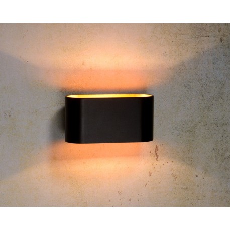 Lucide XERA 1xG9 H8 W8 L16cm Gold/Black 23254/01/30 Wall lamp.