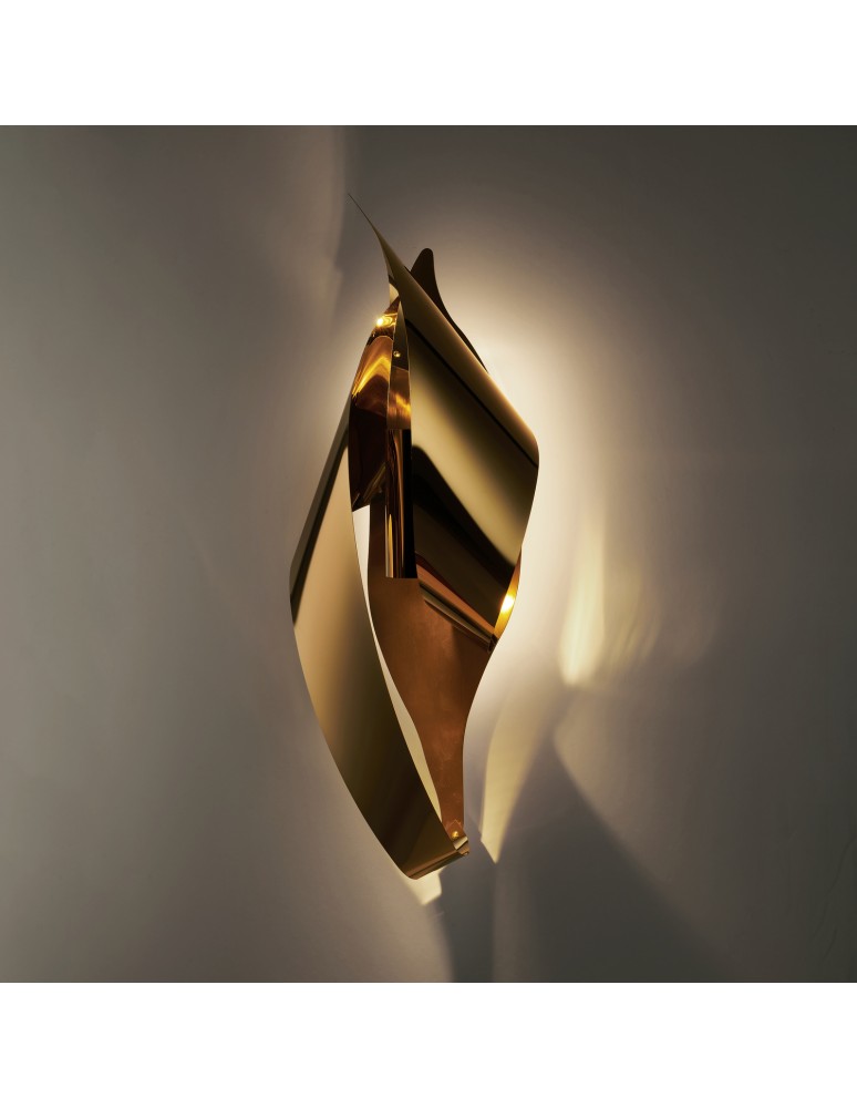 Step Into Design Lampa ścienna AXEL LED złoty połysk 77 cm ST-0813MAR Step Into Design Lampa ścienna AXEL LED złoty połysk 77 cm ST-0813MAR