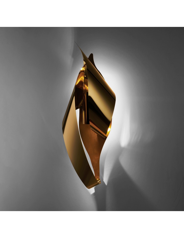 Step Into Design Lampa ścienna AXEL LED złoty połysk 77 cm ST-0813MAR Step Into Design Lampa ścienna AXEL LED złoty połysk 77 cm ST-0813MAR