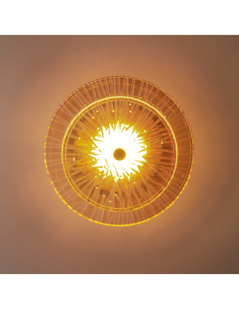 Step Into Design Lampa ścienna LUXIO LED bursztynowa 20 cm ST-3315-2 gold