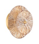 Step Into Design Lampa ścienna LUXIO LED bursztynowa 20 cm ST-3315-2 gold