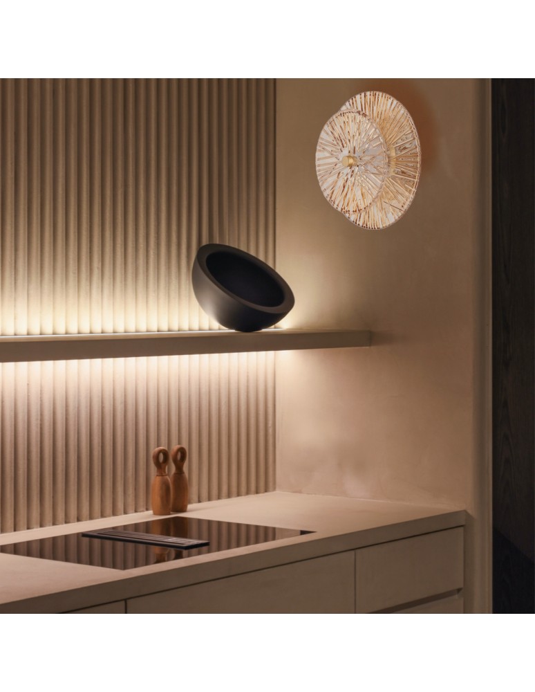 Step Into Design Lampa ścienna LUXIO LED bursztynowa 20 cm ST-3315-2 gold