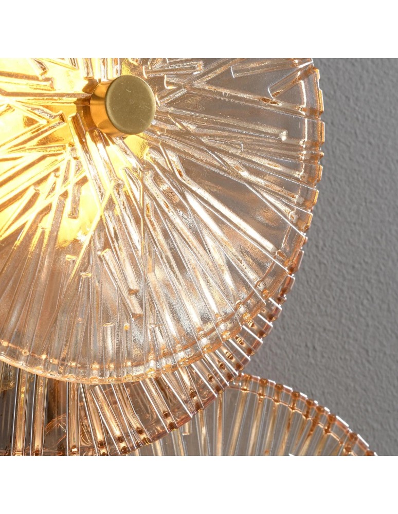 Step Into Design Lampa ścienna LUXIO-4 LED bursztynowa 32 cm ST-3315-4 gold Step Into Design Lampa ścienna LUXIO-4 LED bursztynowa 32 cm ST-3315-4 gold