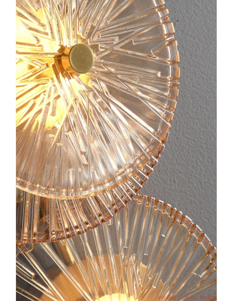 Step Into Design Lampa ścienna LUXIO-4 LED bursztynowa 32 cm ST-3315-4 gold Step Into Design Lampa ścienna LUXIO-4 LED bursztynowa 32 cm ST-3315-4 gold