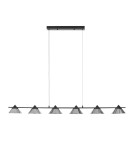 Step Into Design Lampa wisząca BLAKE 140 cm -czarna ST-MD1026 Step Into Design Lampa wisząca BLAKE 140 cm -czarna ST-MD1026