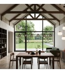 Step Into Design Lampa wisząca BLAKE 140 cm -czarna ST-MD1026 Step Into Design Lampa wisząca BLAKE 140 cm -czarna ST-MD1026