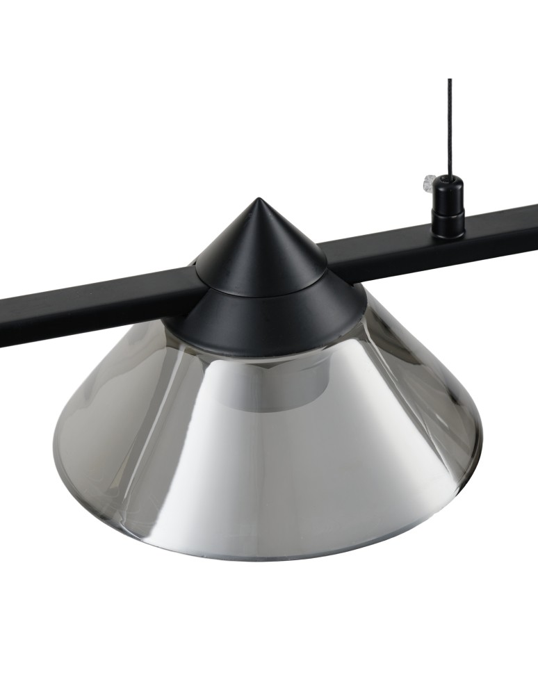 Step Into Design Lampa wisząca BLAKE 140 cm -czarna ST-MD1026 Step Into Design Lampa wisząca BLAKE 140 cm -czarna ST-MD1026