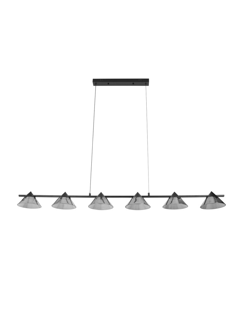 Step Into Design Lampa wisząca BLAKE 140 cm -czarna ST-MD1026 Step Into Design Lampa wisząca BLAKE 140 cm -czarna ST-MD1026