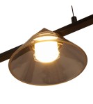 Step Into Design Lampa wisząca BLAKE 140 cm -czarna ST-MD1026 Step Into Design Lampa wisząca BLAKE 140 cm -czarna ST-MD1026