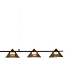 Step Into Design Lampa wisząca BLAKE 140 cm -czarna ST-MD1026 Step Into Design Lampa wisząca BLAKE 140 cm -czarna ST-MD1026