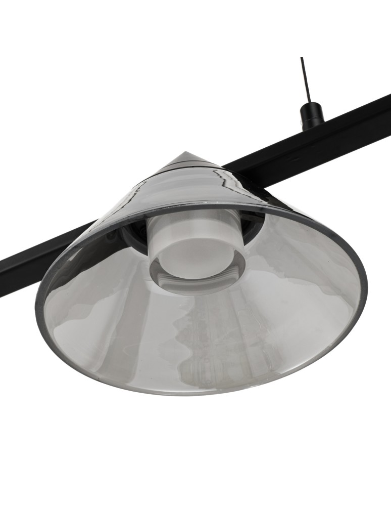 Step Into Design Lampa wisząca BLAKE 140 cm -czarna ST-MD1026 Step Into Design Lampa wisząca BLAKE 140 cm -czarna ST-MD1026