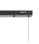 Step Into Design Lampa wisząca BLAKE 140 cm -czarna ST-MD1026 Step Into Design Lampa wisząca BLAKE 140 cm -czarna ST-MD1026