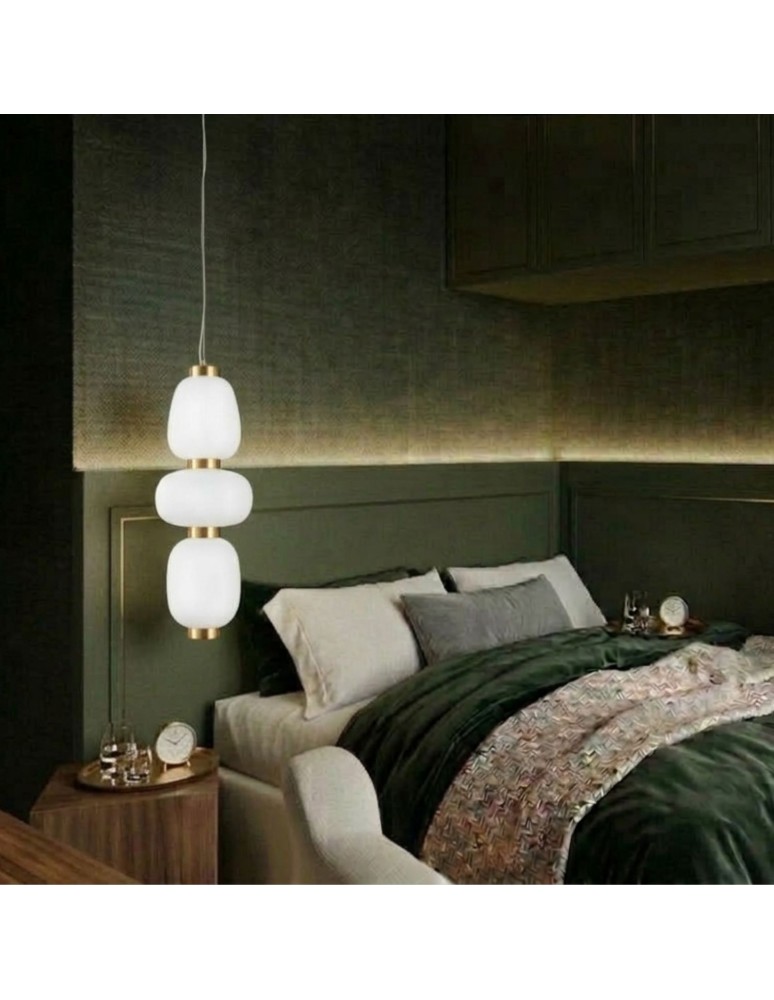Step Into Design Lampa wisząca BRILLA-3, 23 cm, złota ST-CP241210-3L GOLD