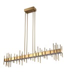 Step Into Design Lampa wisząca ARCHITETTO 130 cm - LED, złota dekoracyjna listwa ST-DL8524 gold Step Into Design Lampa wisząca ARCHITETTO 130 cm - LED, złota dekoracyjna listwa ST-DL8524 gold