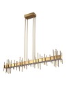 Step Into Design Lampa wisząca ARCHITETTO 130 cm - LED, złota dekoracyjna listwa ST-DL8524 gold Step Into Design Lampa wisząca ARCHITETTO 130 cm - LED, złota dekoracyjna listwa ST-DL8524 gold