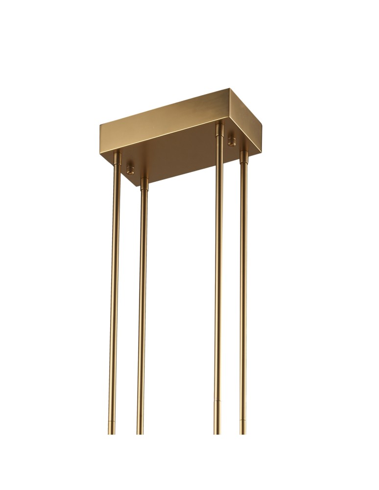 Step Into Design Lampa wisząca ARCHITETTO 130 cm - LED, złota dekoracyjna listwa ST-DL8524 gold Step Into Design Lampa wisząca ARCHITETTO 130 cm - LED, złota dekoracyjna listwa ST-DL8524 gold