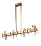 Step Into Design Lampa wisząca ARCHITETTO 130 cm - LED, złota dekoracyjna listwa ST-DL8524 gold Step Into Design Lampa wisząca ARCHITETTO 130 cm - LED, złota dekoracyjna listwa ST-DL8524 gold