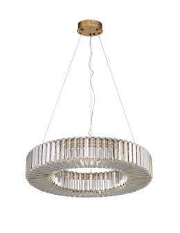 Step Into Design Lampa wisząca CRISTAL LED złota 60 cm ST-10625P-60