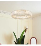 Step Into Design Lampa wisząca CRISTAL LED złota 60 cm ST-10625P-60 Step Into Design Lampa wisząca CRISTAL LED złota 60 cm ST-10625P-60