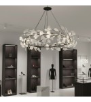 Step Into Design Lampa wisząca BOTANIKA 80 cm -czarna, G9, regulowana, designerska XY080P-80 black Step Into Design Lampa wisząca BOTANIKA 80 cm -czarna, G9, regulowana, designerska XY080P-80 black