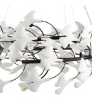 Step Into Design Lampa wisząca BOTANIKA 80 cm -czarna, G9, regulowana, designerska XY080P-80 black Step Into Design Lampa wisząca BOTANIKA 80 cm -czarna, G9, regulowana, designerska XY080P-80 black