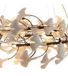 Step Into Design Lampa wisząca BOTANIKA 80 cm -czarna, G9, regulowana, designerska XY080P-80 black Step Into Design Lampa wisząca BOTANIKA 80 cm -czarna, G9, regulowana, designerska XY080P-80 black