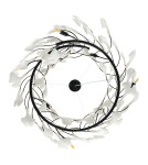 Step Into Design Lampa wisząca BOTANIKA 80 cm -czarna, G9, regulowana, designerska XY080P-80 black Step Into Design Lampa wisząca BOTANIKA 80 cm -czarna, G9, regulowana, designerska XY080P-80 black