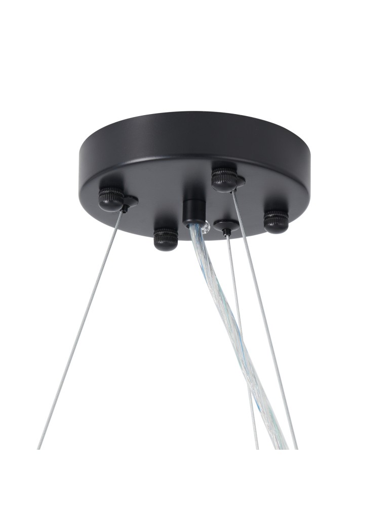 Step Into Design Lampa wisząca BOTANIKA 80 cm -czarna, G9, regulowana, designerska XY080P-80 black Step Into Design Lampa wisząca BOTANIKA 80 cm -czarna, G9, regulowana, designerska XY080P-80 black