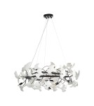 Step Into Design Lampa wisząca BOTANIKA 80 cm -czarna, G9, regulowana, designerska XY080P-80 black Step Into Design Lampa wisząca BOTANIKA 80 cm -czarna, G9, regulowana, designerska XY080P-80 black