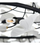 Step Into Design Lampa wisząca BOTANIKA 80 cm -czarna, G9, regulowana, designerska XY080P-80 black Step Into Design Lampa wisząca BOTANIKA 80 cm -czarna, G9, regulowana, designerska XY080P-80 black