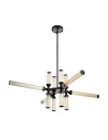 View Step Into Design Lampa wisząca QUADRO-12 LED bursztynowe szklane klosze RH115-12P amber
