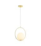 Step Into Design Lampa wisząca COSTA ROUND 35 cm, złota DP0001A-350R
