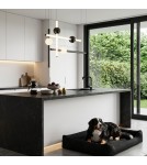 Step Into Design Lampa wisząca O-LINE L-4 LED czarna 110 cm ST-1691L-4 BLACK