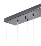 Step Into Design Lampa wisząca O-LINE L-4 LED czarna 110 cm ST-1691L-4 BLACK