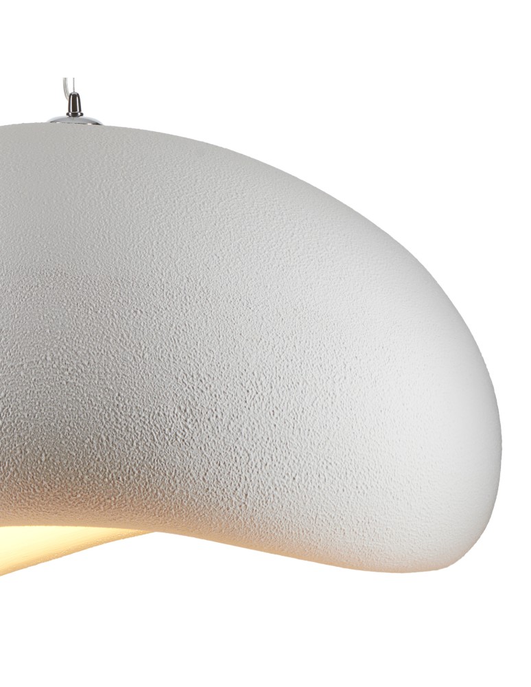 Step Into Design Lampa wisząca STONE 80 cm - biała DN426-800