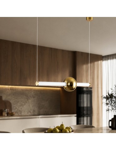 Step Into Design Lampa wisząca O-LINE 63 - LED, 63 cm, złoty połysk ST-1688S mirror gold - produkt 2
