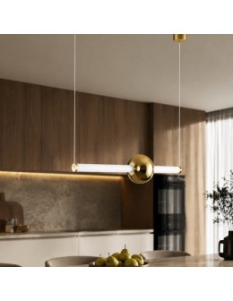 Step Into Design Lampa wisząca O-LINE 63 - LED, 63 cm, złoty połysk ST-1688S mirror gold - product 2