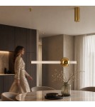 Step Into Design Lampa wisząca O-LINE 63 - LED, 63 cm, złoty połysk ST-1688S mirror gold