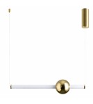 Step Into Design Lampa wisząca O-LINE 63 - LED, 63 cm, złoty połysk ST-1688S mirror gold