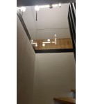 Step Into Design Lampa wisząca O-LINE 63 - LED, 63 cm, złoty połysk ST-1688S mirror gold