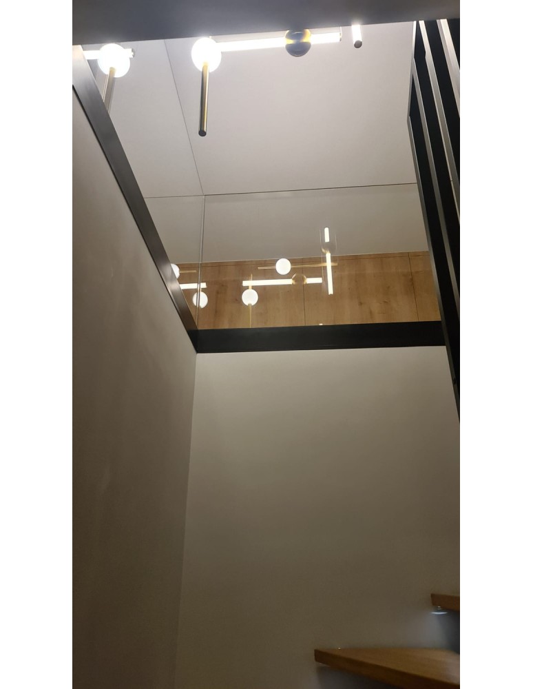 Step Into Design Lampa wisząca O-LINE 63 - LED, 63 cm, złoty połysk ST-1688S mirror gold