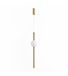 Step Into Design Lampa wisząca O-LINE 63 - LED, 63 cm, złoty połysk ST-1689S mirror gold
