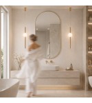 Step Into Design Lampa wisząca O-LINE 63 - LED, 63 cm, złoty połysk ST-1689S mirror gold