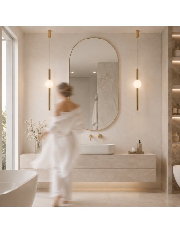 Step Into Design Lampa wisząca O-LINE 63 - LED, 63 cm, złoty połysk ST-1689S mirror gold - produkt 2