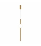 Step Into Design Lampa wisząca O-LINE 63 - LED, 63 cm, złoty połysk ST-1689S mirror gold