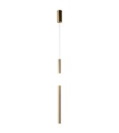 Step Into Design Lampa wisząca O-LINE 63 - LED, 63 cm, złoty połysk ST-1689S mirror gold
