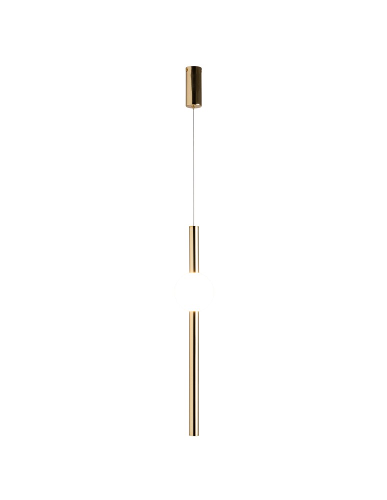 Step Into Design Lampa wisząca O-LINE 63 - LED, 63 cm, złoty połysk ST-1689S mirror gold